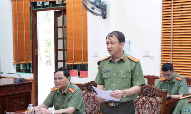 Công bố quyết định bổ nhiệm lại Phó Giám đốc Công an tỉnh Cao Bằng