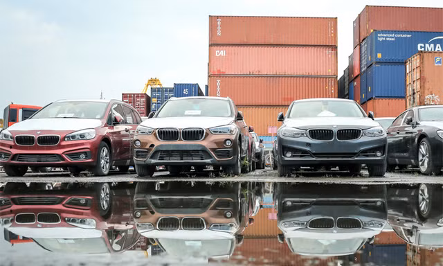 Bao nhiêu xe BMW nằm cảng Sài Gòn sẽ được tái xuất về Đức?
