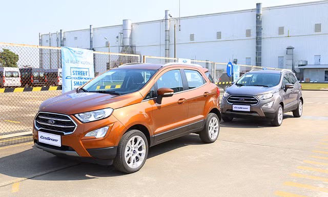 Ford Ecosport 2018 có giá bán từ 545 triệu đồng