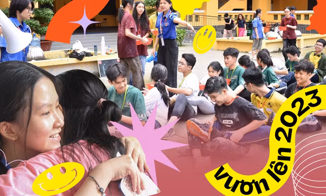 TP.HCM: "Mờ ê mê" hội trại Vươn Lên 2023 đón hội tân binh THPT chuyên Lê Hồng Phong