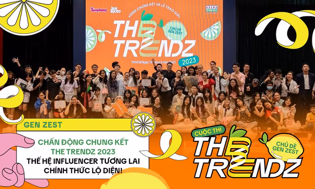 Chấn động Chung kết The TrendZ 2023: Thế hệ Influencer tương lai chính thức lộ diện!
