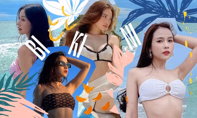 Ninh Dương Lan Ngọc, Chi Pu cùng dàn mỹ nhân Việt hút mắt với bikini đủ màu sắc