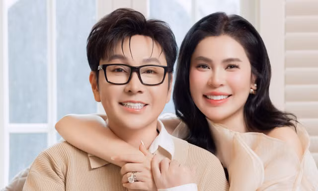 NSƯT Vũ Luân và Phương Lê hạnh phúc trong bộ ảnh Valentine, khoe cơ ngơi 200 tỷ đồng
