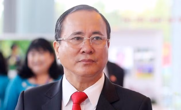 Bí thư Trần Văn Nam khi chưa bị khởi tố.