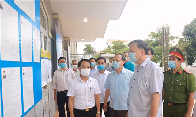Công tác đảm bảo an ninh, an toàn bẩu cử đã ở cấp độ bảo vệ cao nhất 