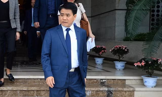 Ông Nguyễn Đức Chung khi chưa bị bắt.