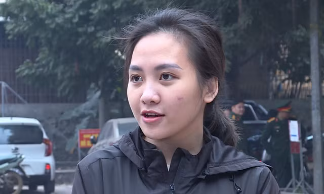 Trương Thị Ngọc Anh (24 tuổi) quê Phố Re, xã Ân Nghĩa, huyện Lạc Sơn (Hòa Bình) Ảnh: Thanh Hải - TTXVN