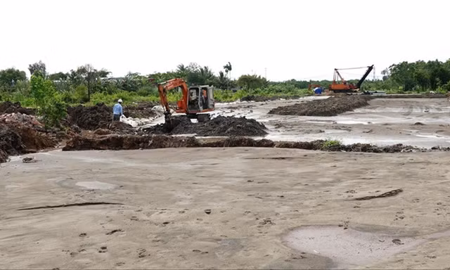 Dự án đường cao tốc tại Đồng bằng sông Cửu Long chậm tiến độ vì thiếu vật liệu xây dựng (ảnh minh họa) 