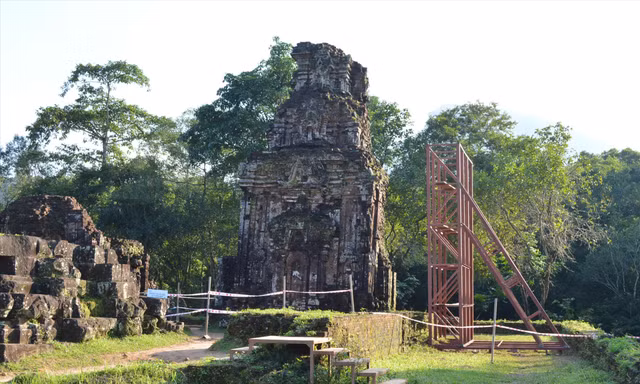 Khu Di tích Mỹ Sơn (Quảng Nam) Ảnh: Hoài Văn