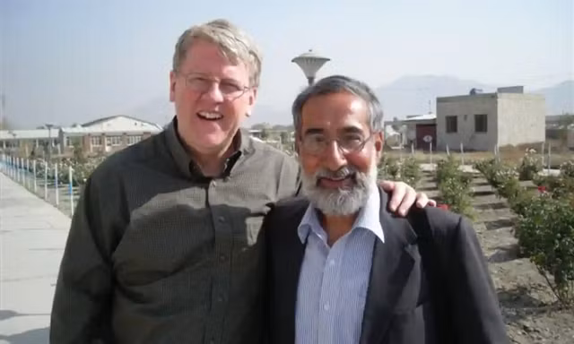 Ông Jabar và ông David ở Kandahar, 1977 
