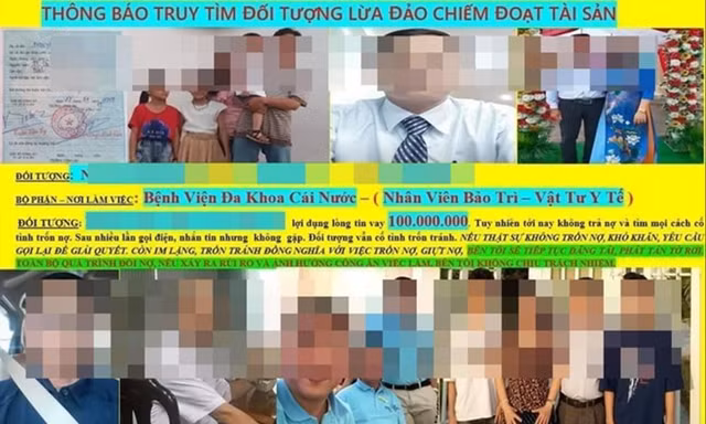 Nhiều nhân viên của Bệnh viện Đa khoa Cái Nước (tỉnh Cà Mau) vô cớ bị ghép hình đòi nợ trên mạng xã hội 