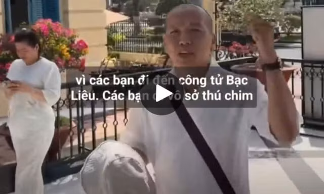 Bất ngờ về người quay clip chê 'nhà công tử Bạc Liêu không hấp dẫn bằng sở thú'