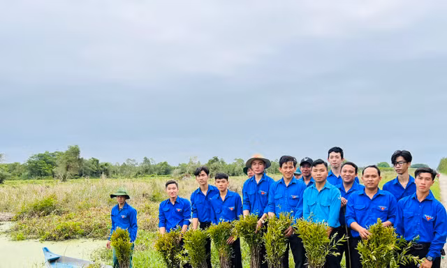 'Sức sống xanh – Vì Cà Mau xanh' là công trình thanh niên tiêu biểu toàn quốc năm 2023