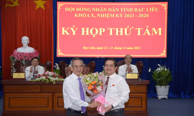 Giám đốc Sở Kế hoạch Đầu tư làm Phó Chủ tịch UBND tỉnh Bạc Liêu
