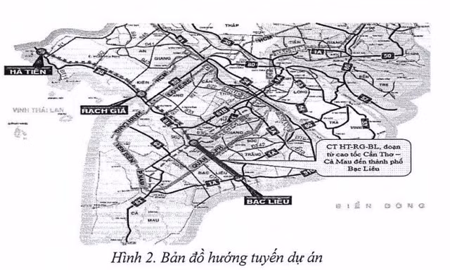 Bạc Liêu đề xuất xây cao tốc Hà Tiên – Rạch Giá – Bạc Liêu hơn 22.700 tỷ đồng