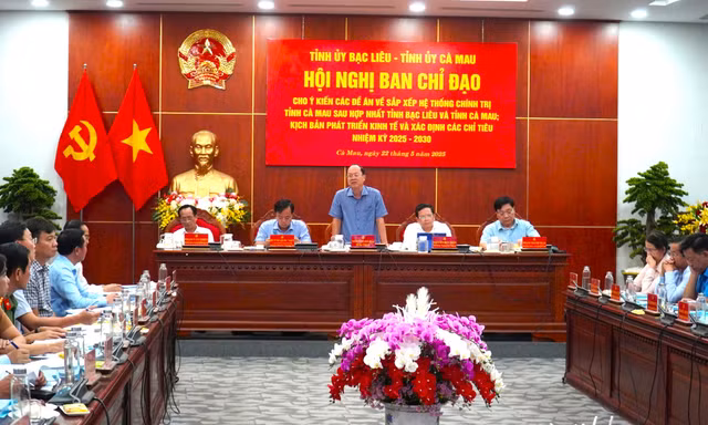 Cán bộ Bạc Liêu sang Cà Mau làm việc dự kiến được hỗ trợ 2,2 triệu đồng/tháng