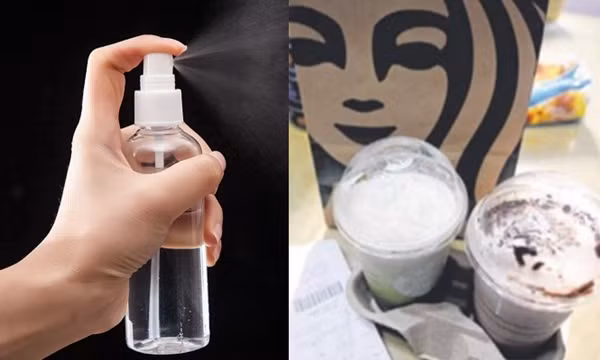 Thấy khách hàng ho đúng hai tiếng, nhân viên quán cà phê xịt ngay nước diệt khuẩn vào mặt khách