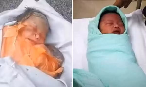 em bé bị bỏ rơi