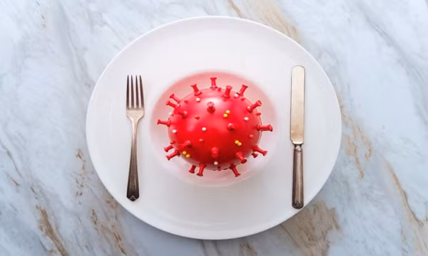 cánh gà nhiễm virus