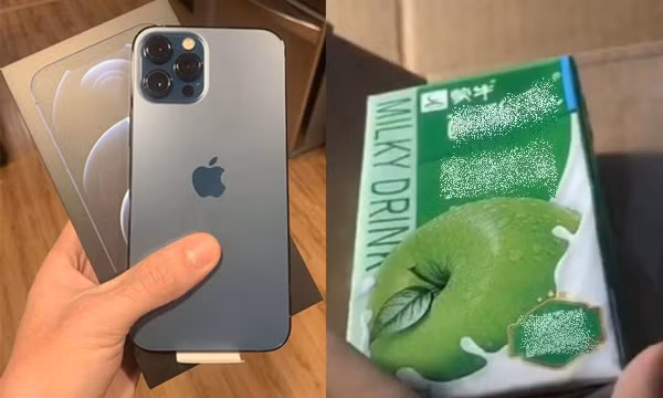 Đặt mua iPhone 12 Pro Max giá 35 triệu, nhận được sản phẩm “Apple” nhưng không phải iPhone