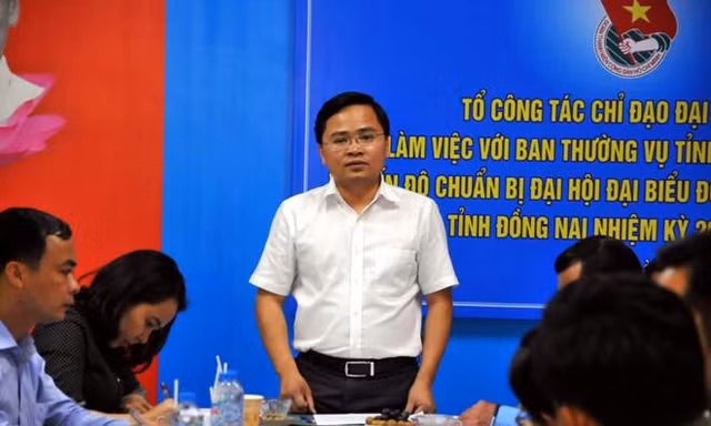 Bí thư Trung ương Đoàn làm việc tại Đồng Nai
