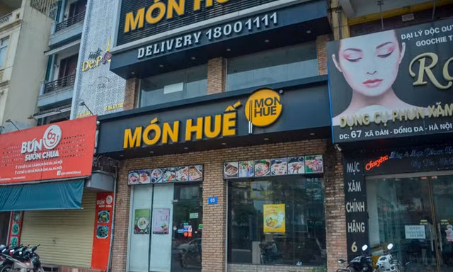 Chuỗi cửa hàng Món Huế đóng cửa hàng loạt