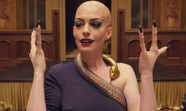 Anne Hathaway viết tâm thư xin lỗi vì tạo hình phù thủy trong phim “The Witches“