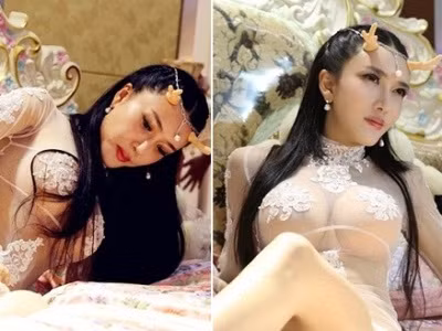 ‘Đối thủ Can Lộ Lộ’ lại ưỡn ẹo khoe ngực