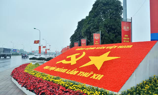 Đại hội Đảng khoá XII diễn ra tại Thủ đô Hà Nội vào ngày 20-28/1/2016.