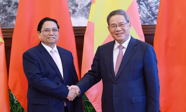 Quan hệ Việt Nam - Trung Quốc đã có bước phát triển lịch sử