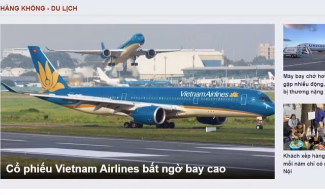 Báo điện tử Tiền Phong ra mắt chuyên mục Hàng không - Du lịch