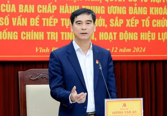 Bí thư Vĩnh Phúc: Chống chạy chức, chạy quyền trong sắp xếp bộ máy