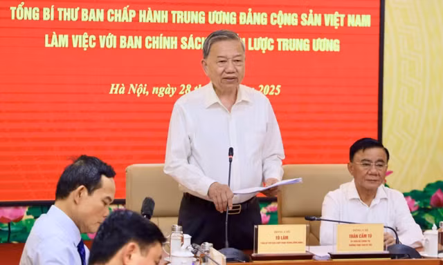 Tổng Bí thư Tô Lâm: Xóa bỏ độc quyền Nhà nước về vàng miếng 