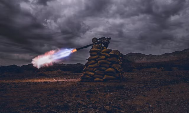 Thủy quân lục chiến Mỹ bắn tên lửa Stinger trong quá trình huấn luyện tại bang California. Nguồn: Breaking Defense.
