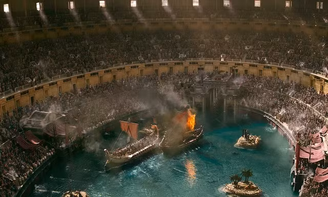 Một cảnh trong phim “Gladiator II” (Võ sĩ giác đấu 2). Ảnh: Paramount Pictures.