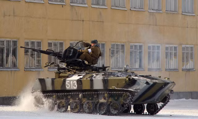 Xe chở quân bọc thép BTR-D của Belarus. Ảnh: Wikipedia.