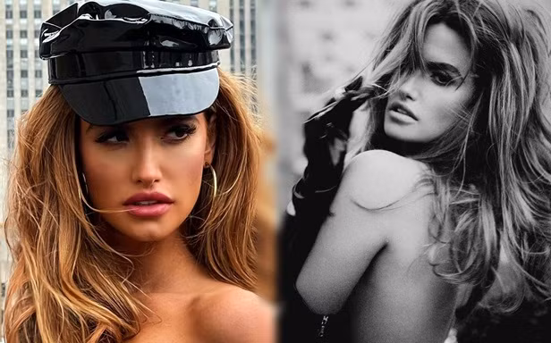 Người đẹp 9x hóa thân thành siêu mẫu huyền thoại Cindy Crawford