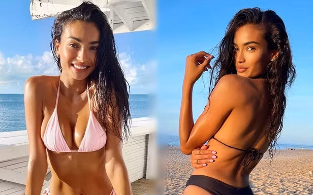 Mỹ nhân lai Kelly Gale thả dáng nuột nà với bikini