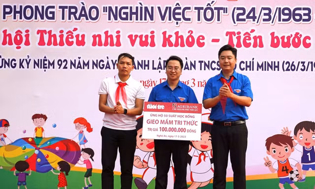 Thiếu nhi Nghệ An góp hơn 2 triệu việc làm tốt