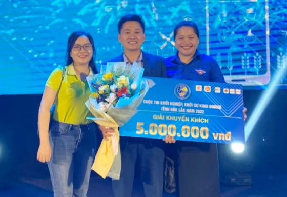 Dự án “Chế biến trà mãng cầu xiêm” đoạt giải khuyến khích cuộc thi Khởi nghiệp khởi sự kinh doanh tỉnh Đắk Lắk năm 2022 