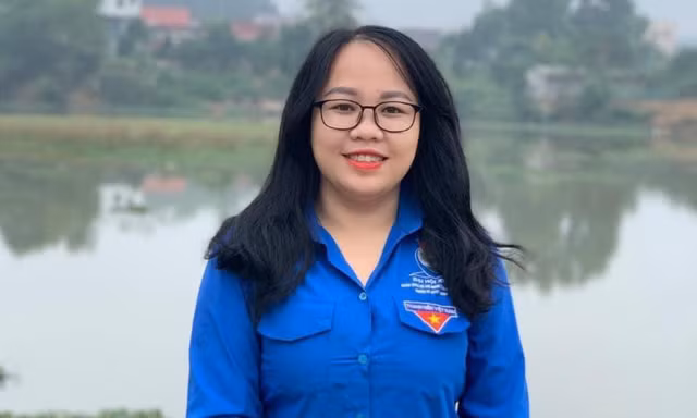 Lô Thị Ngần - Bí thư Đoàn xã Nghĩa Bình