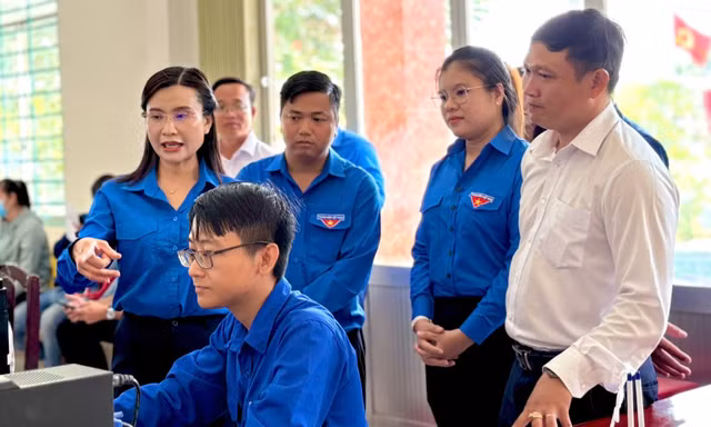 Trung ương Đoàn phối hợp Bộ Công an tập huấn tình nguyện viên hỗ trợ vận hành chính quyền 2 cấp