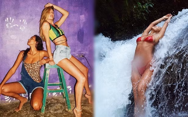 Dàn mỹ nhân nội y siêu quyến rũ rủ nhau đi nghỉ ở Jamaica