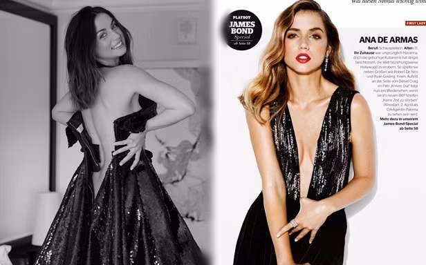 Mê đắm sắc vóc gợi cảm của nàng Bond girl Ana de Armas