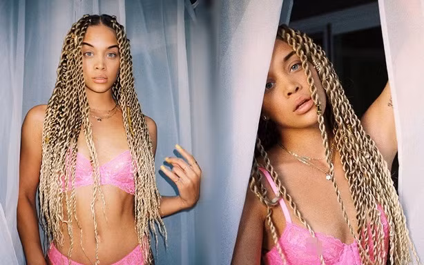 Nàng mẫu áo tắm Jasmine Sanders tung ảnh nội y 'bỏng rẫy'