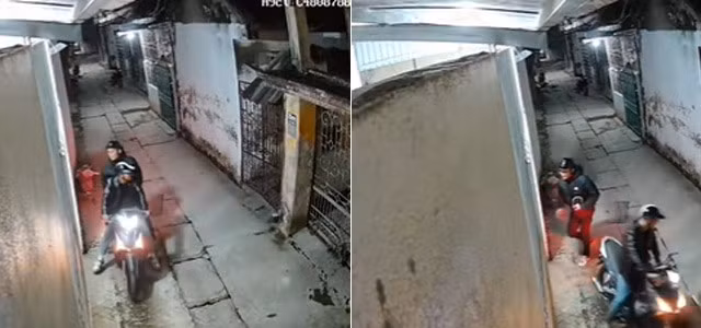 Vợ xem camera, ngỡ ngàng thấy cảnh chồng và người yêu cũ của mình trước cổng