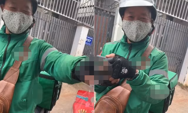 Cô gái Đắk Lắk đặt trà sữa không ngờ gặp shipper là bố mình