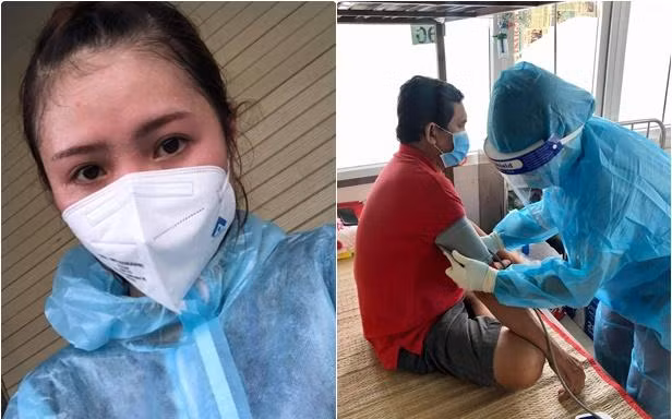 Cô gái Gia Lai tình nguyện chăm sóc bệnh nhân F0 ở TPHCM