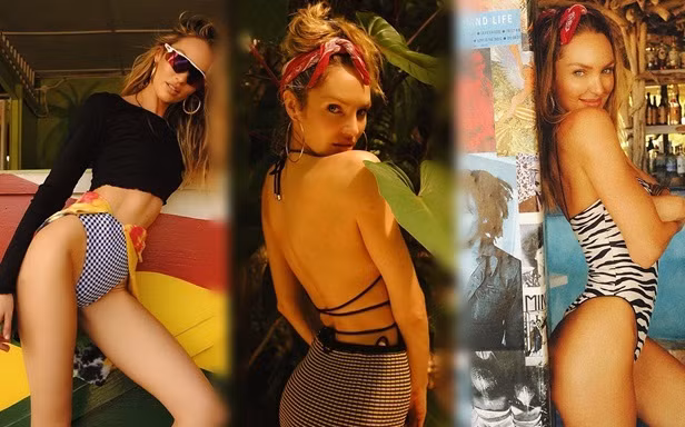 Candice Swanepoel thả dáng ngọc ngà gợi cảm ngây ngất