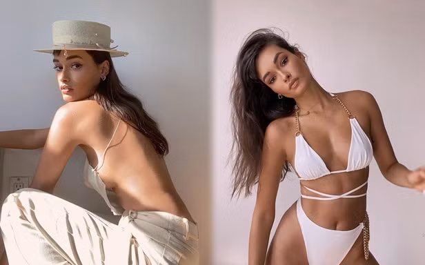 Gizele Oliveira siêu gợi cảm với bikini, áo yếm hững hờ